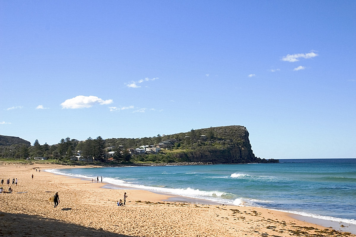 Avalon Beach headland view