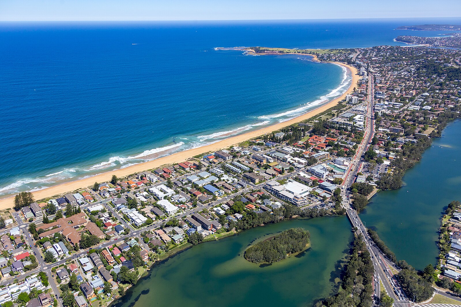 Narrabeen panoramic view